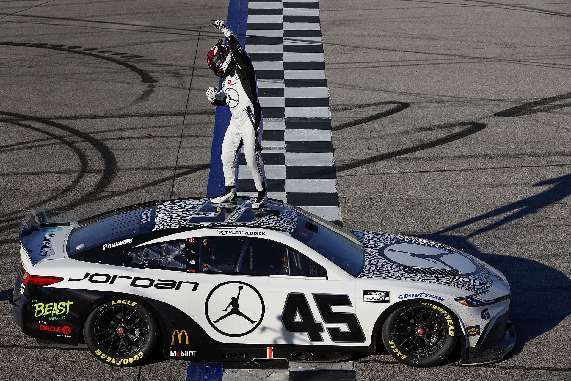 Tyler Reddick at the NASCAR Cup Series GEICO 500