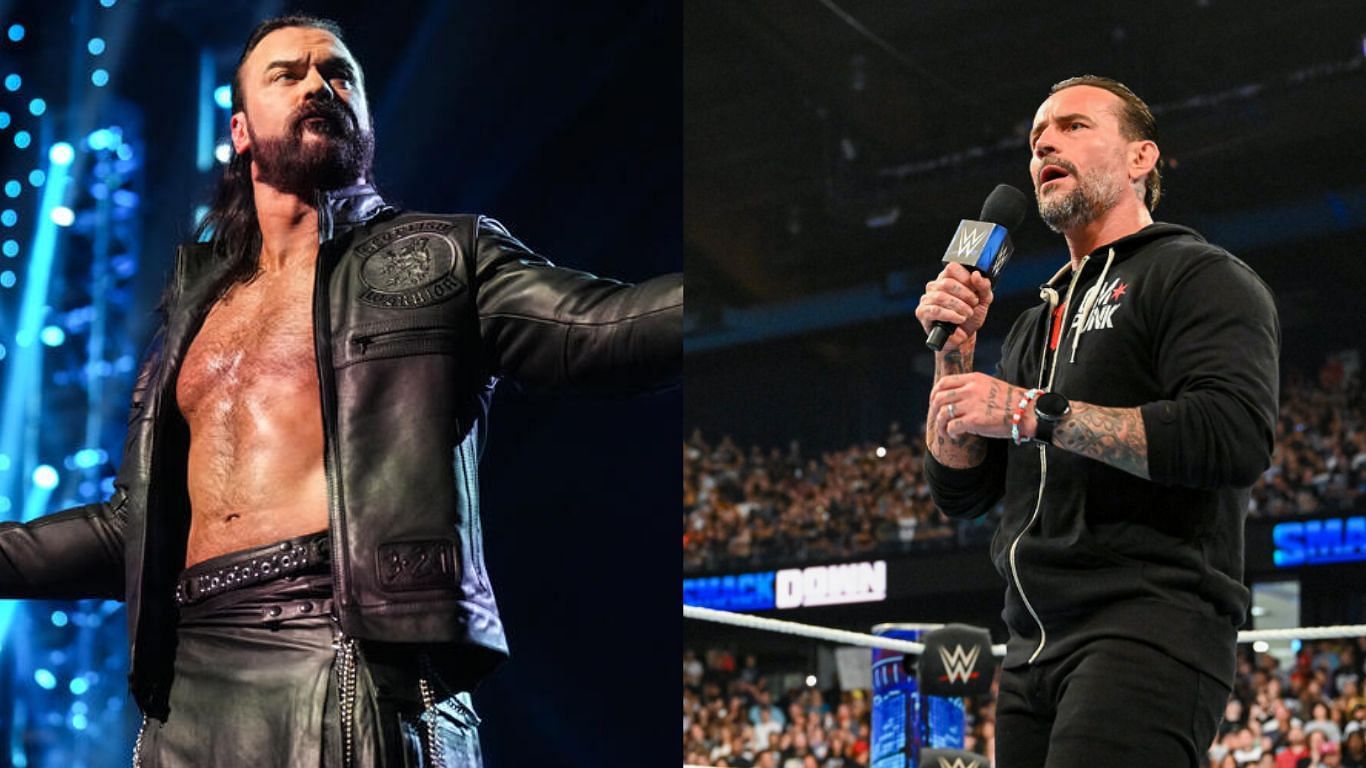 Drew McIntyre (left), CM Punk (right) [Image source: WWE.com]