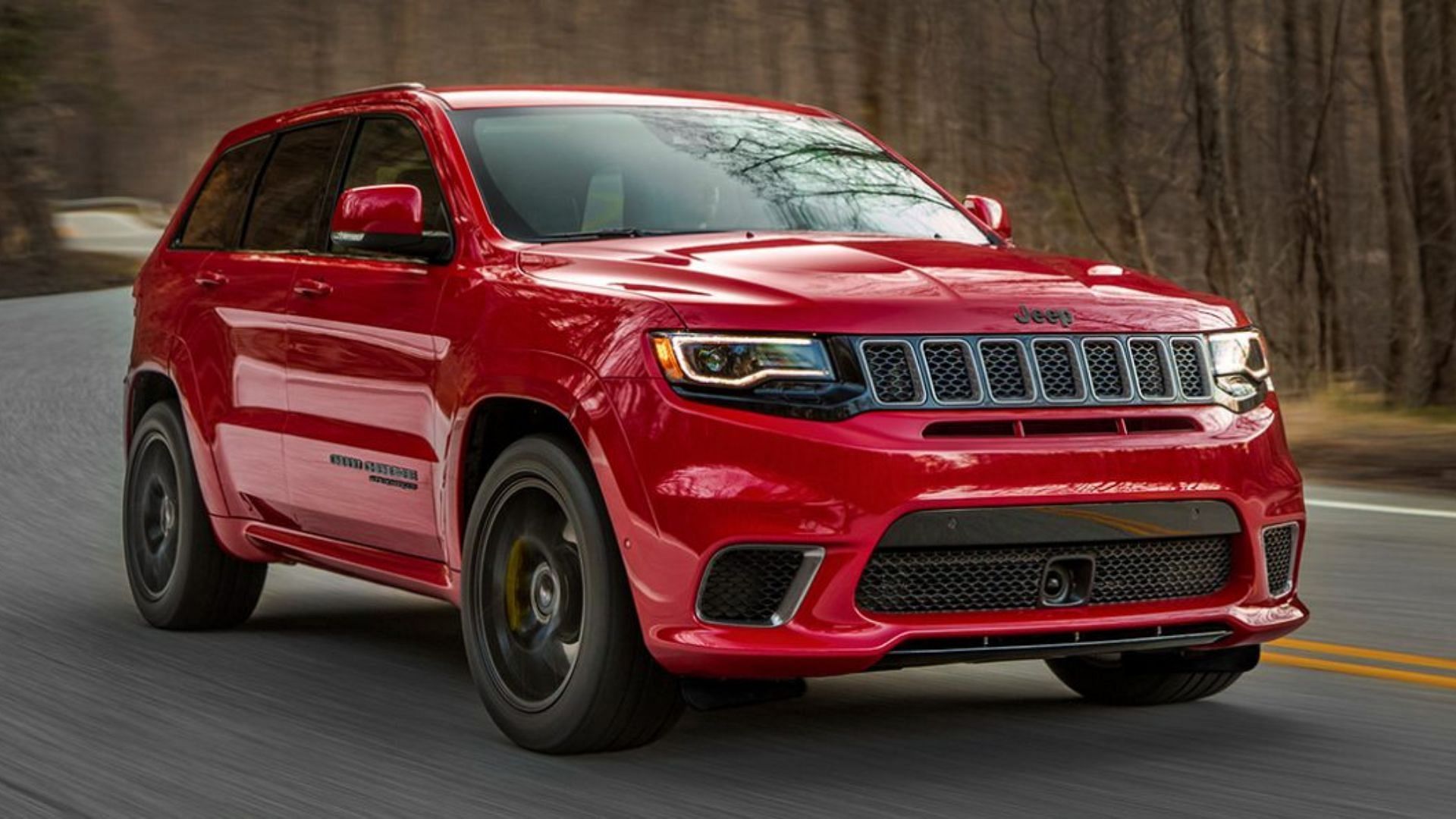 The Trackhawk is an exquisite SUV with a typical Jeep design (Image via Jeep)