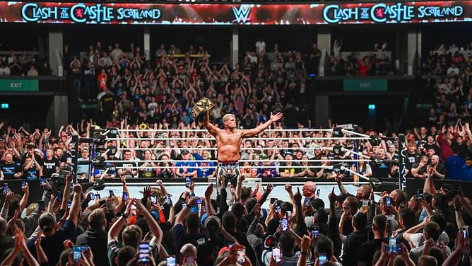 Cody Rhodes snapped enjoying a beer with top champions including a former rival