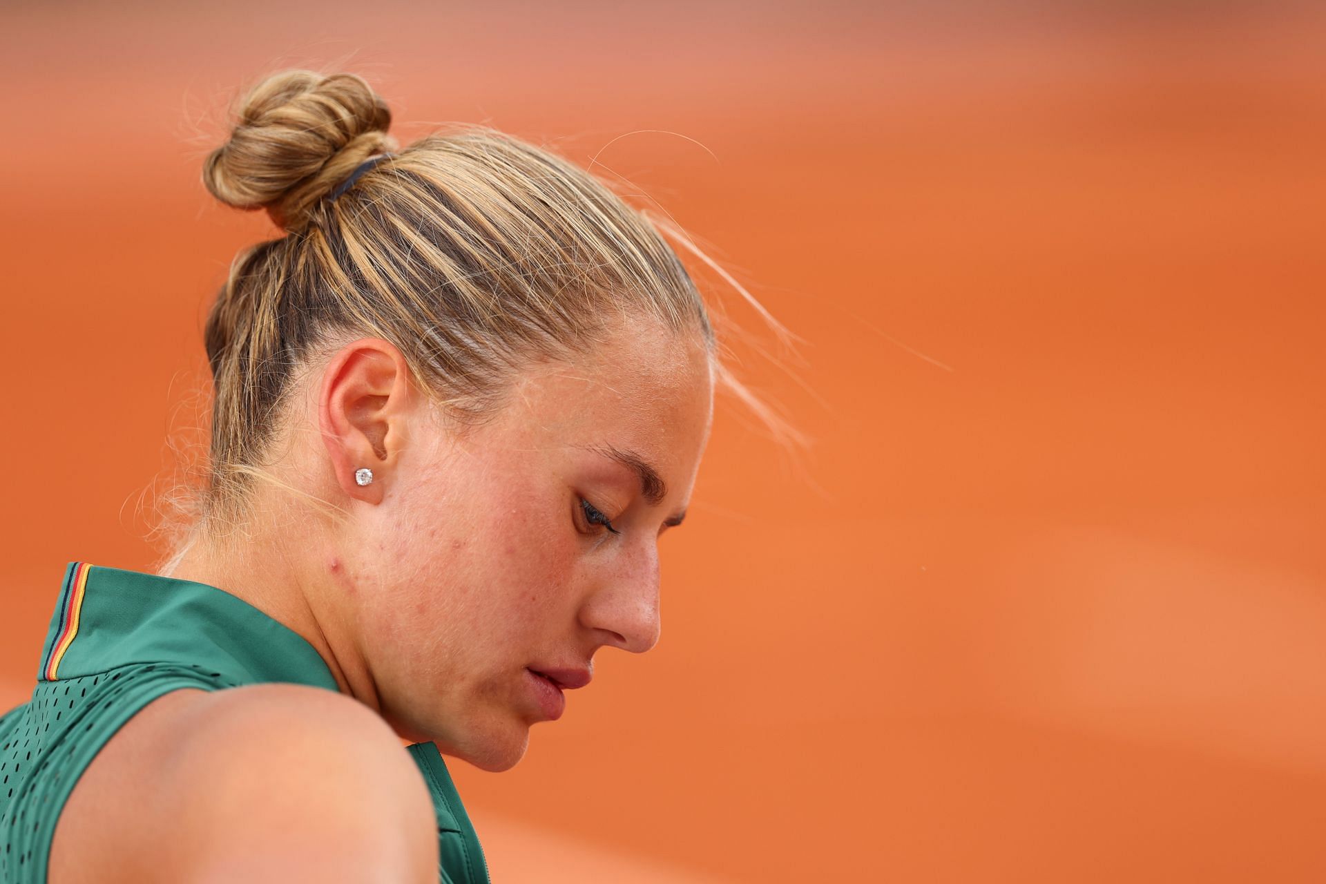 Kostyuk at the 2024 French Open - Day 5