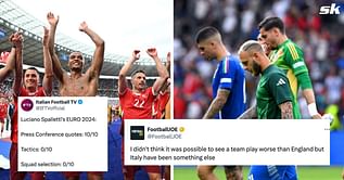 “Worst title defense in history” “Should’ve let Croatia through” - X reacts as Italy crash out of Euro 2024 after 2-0 loss to Switzerland
