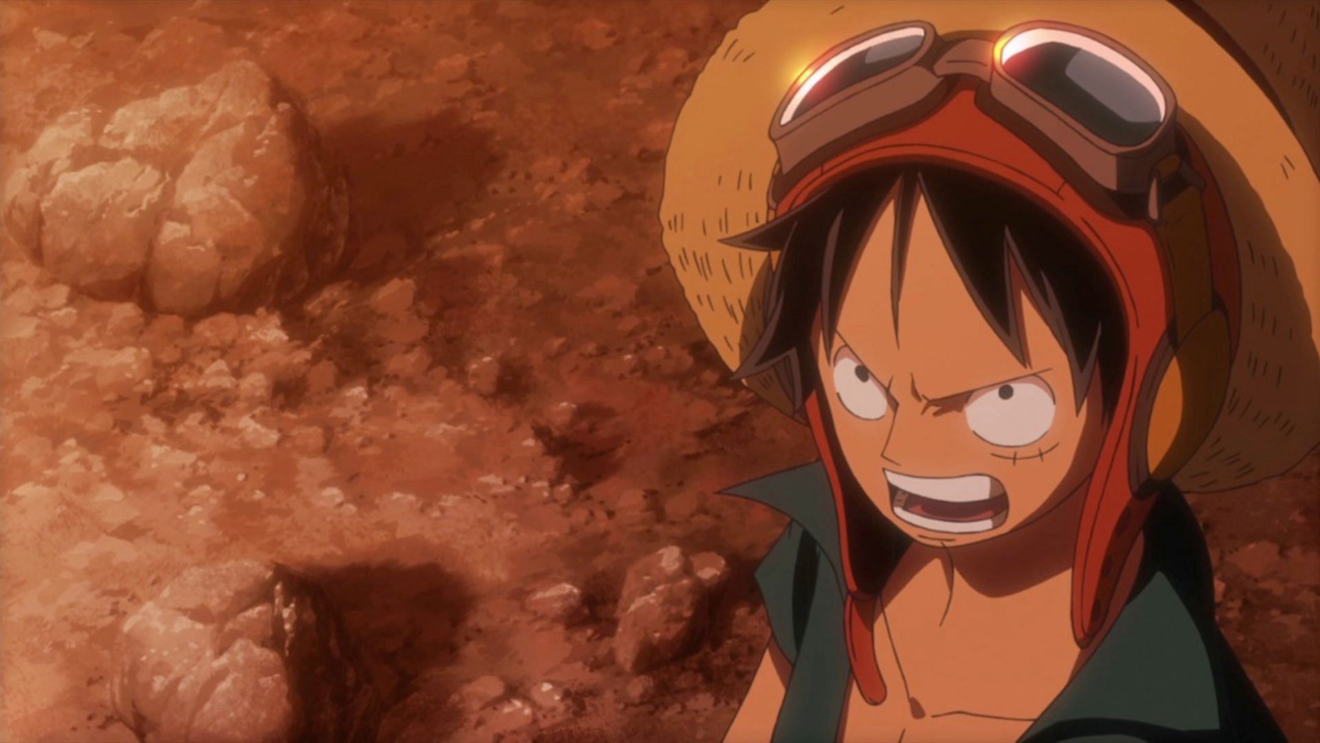 Monkey D. Luffy as shown in the series (Image via Toei Animation)