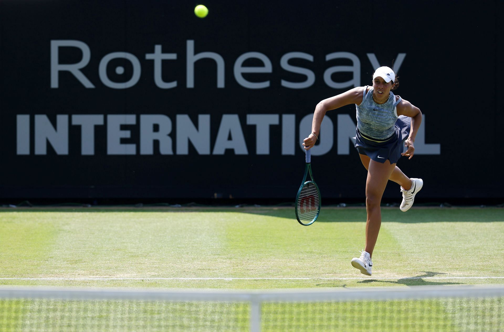 Madison Keys at the 2024 Rothesay International Eastbourne. (Photo: Getty)