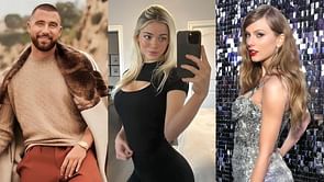Travis Kelce jokes about Livvy Dunne's secret intentions towards girlfriend Taylor Swift after viral commercial