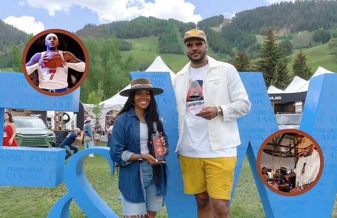 In Photos: Carmelo Anthony experiences culinary delights at Food and Wine Classic in Aspen