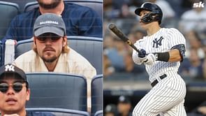 "Balenciaga is his favorite team"; "Enjoying life before baby Bieber" - MLB fans react as Justin Beiber sports $450 designer cap at Yankees game