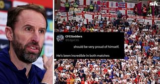 "England's only positive", "Should be very proud of himself" - Fans praise 23-year-old star for his performance in 1-1 draw at Euro 2024 clash