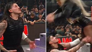 Dominik Mysterio sends four-word message after Liv Morgan accidentally falls on him on WWE RAW