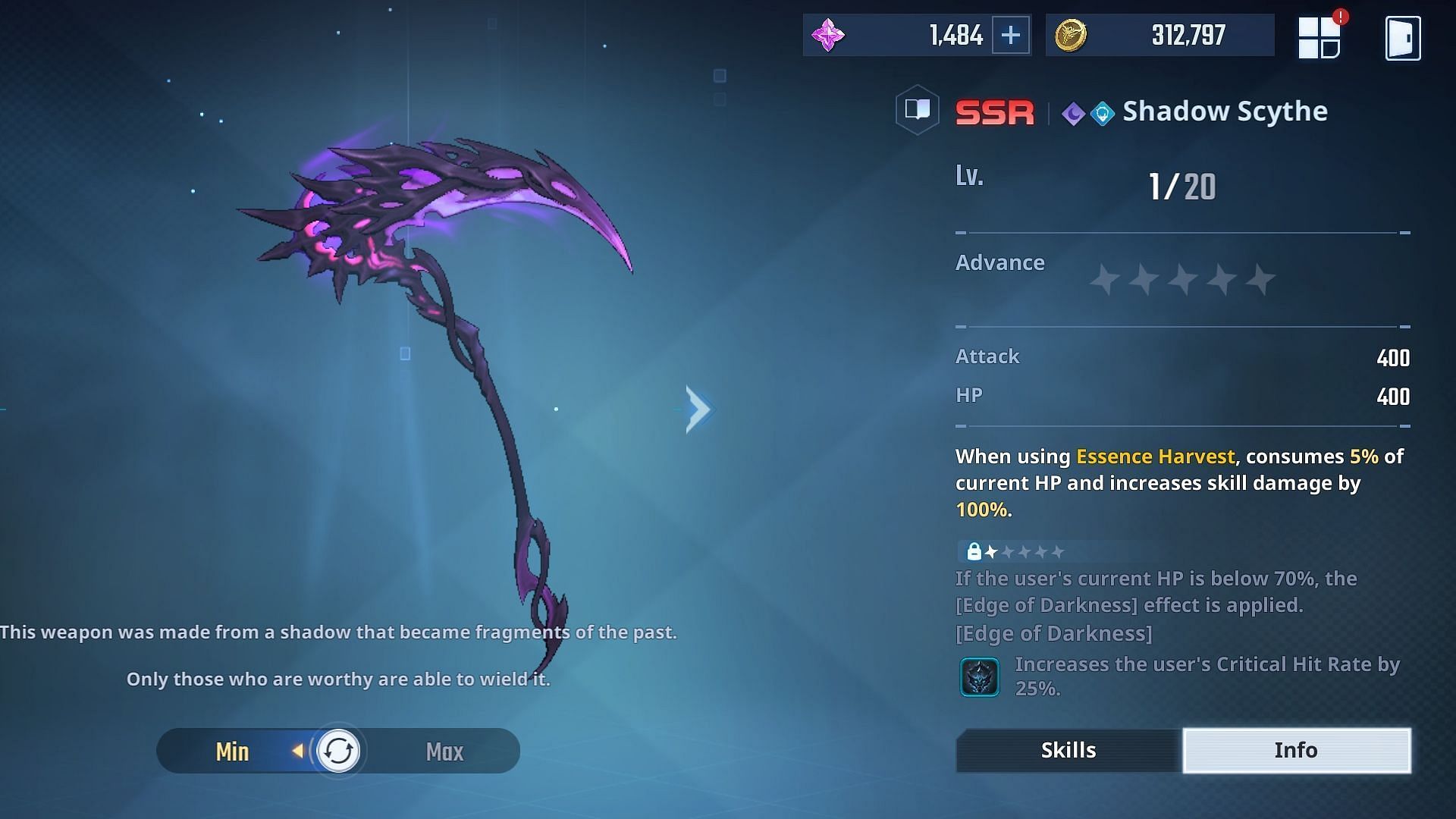 Shadow Scythe in Solo Leveling Arise. (Image via Netmarble)