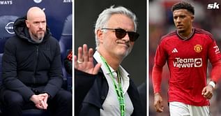 Jose Mourinho offers opinion on fallout between Jadon Sancho and Manchester United boss Ten Hag before Champions League final