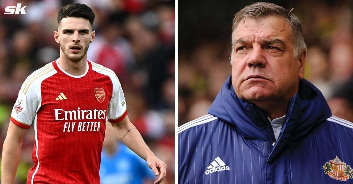 Sam Allardyce defended Declan Rice amid criticism from James McClean.