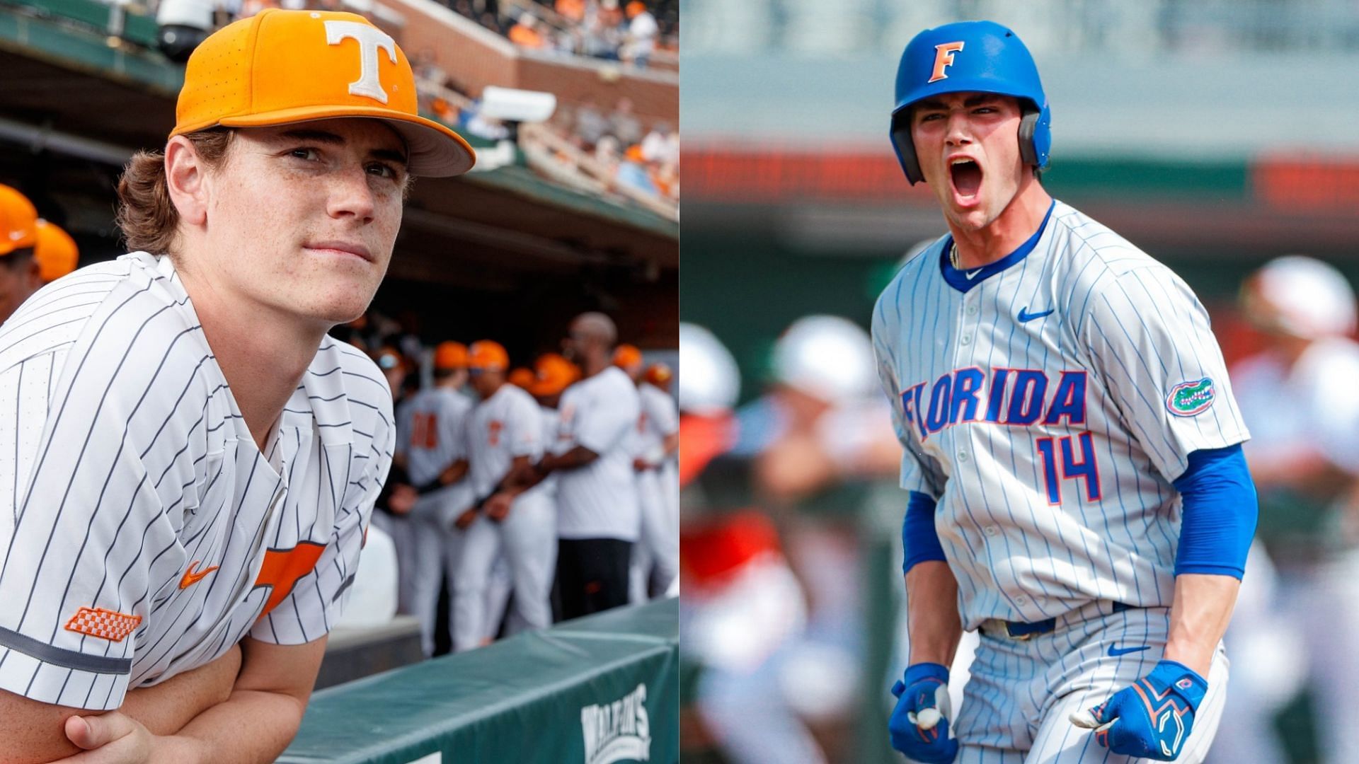Images courtesy of Tennessee and Florida Athletics