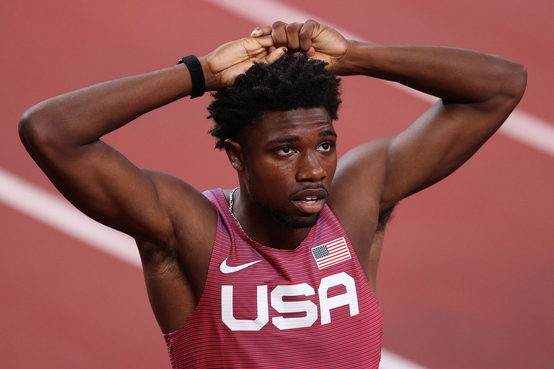 "It burns my chest every time I think about it" Noah Lyles reflects on