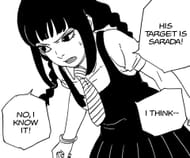 Sumire Kakei as seen in Boruto: Two Blue Vortex (Image via Shueisha)