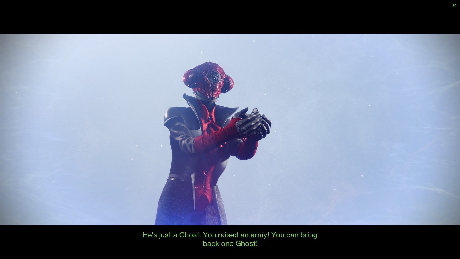 The final cutscene at the end of Destiny 2 Excision (Image via Bungie)
