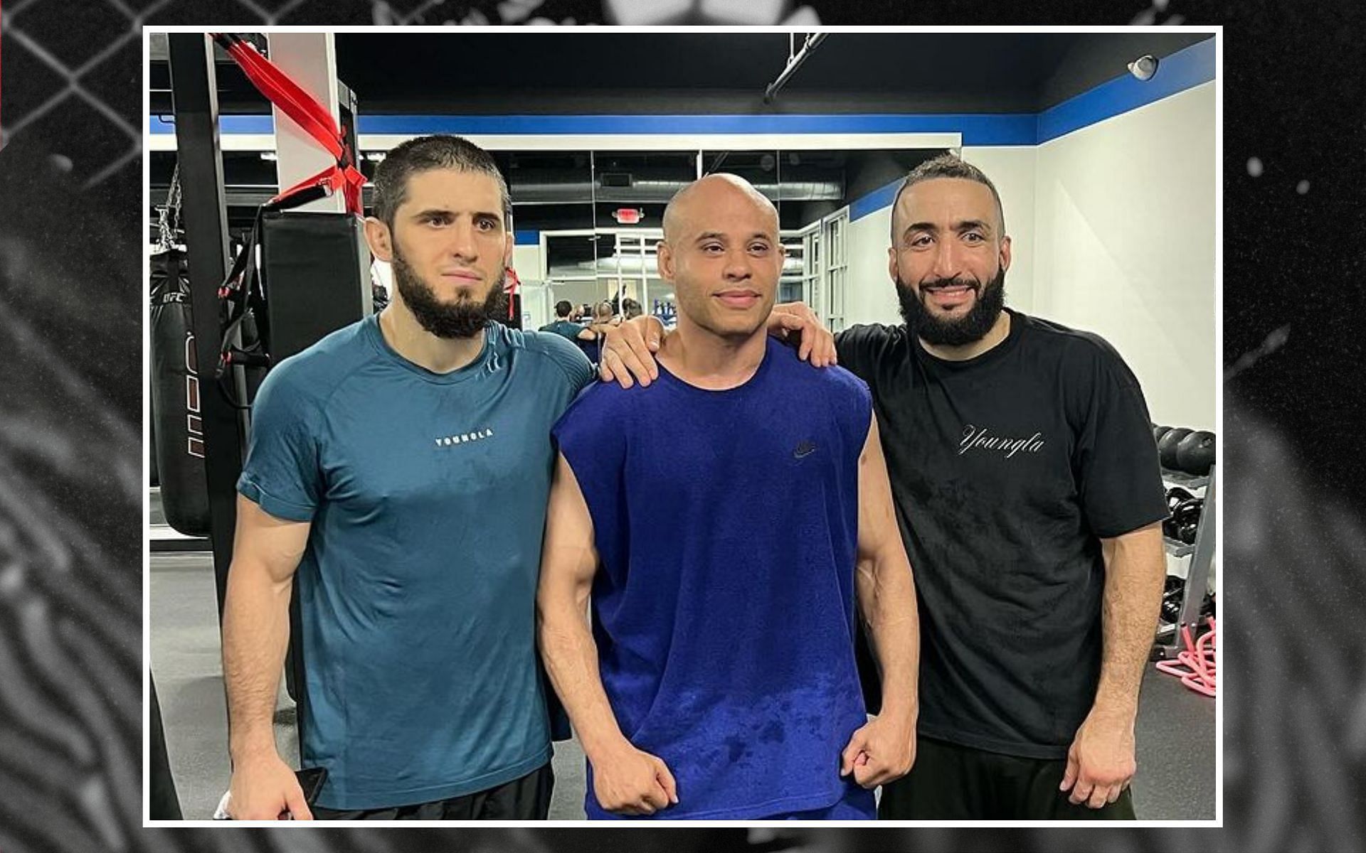 Belal Muhammad wants Islam Makhachev to move to middleweight. [Image courtesy: @bullyb170 on Instagram]