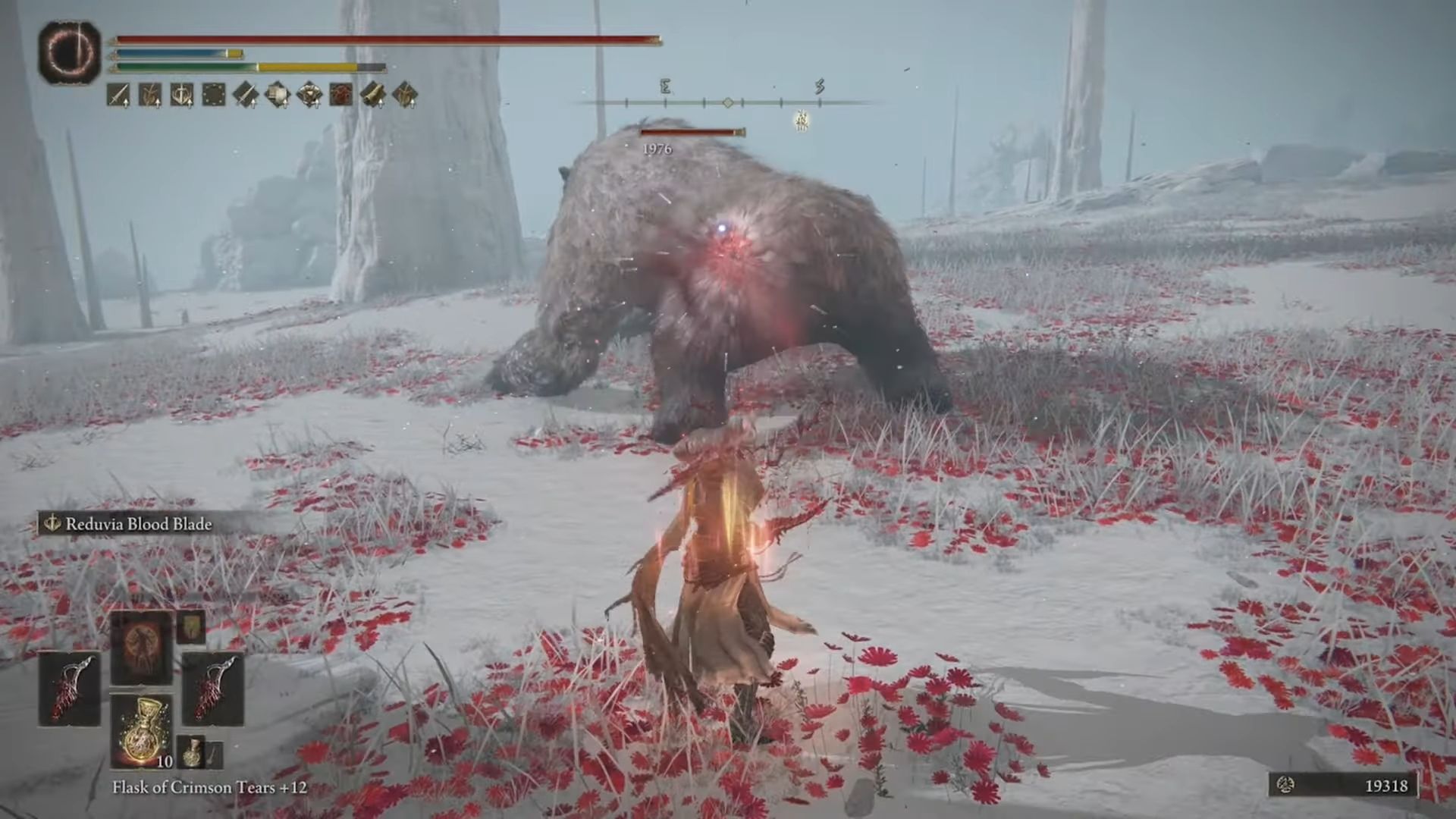 The Reduvia can melt enemies who are susceptible to bleed damage. (Image via FromSoftware || YouTube/Pastorgainz Games)