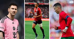 Cristiano Ronaldo and Lionel Messi miss out as Real Madrid target Leny Yoro names dream 5-a-side team