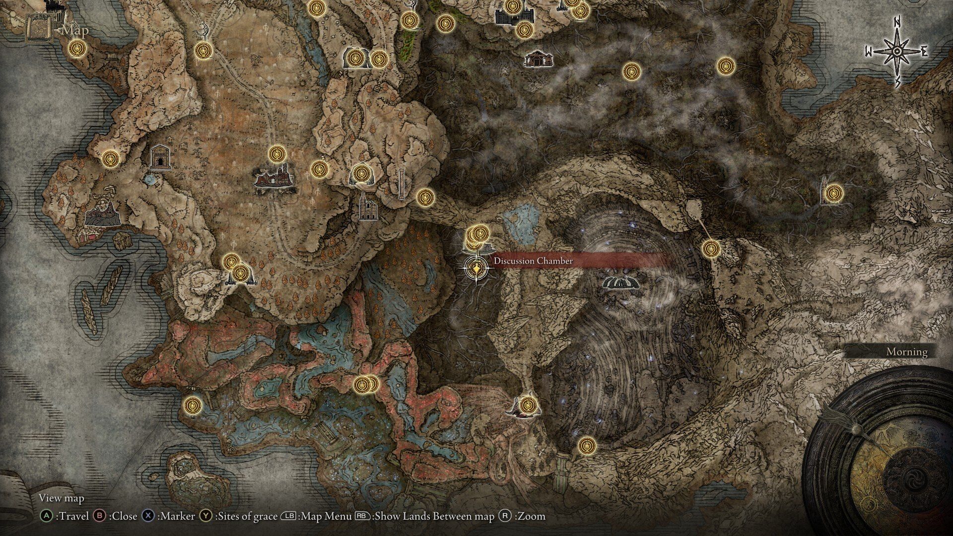 Location of Midra, Lord of Frenzied Flame in Elden Ring Shadow of the Erdtree (Image via FromSoftware)