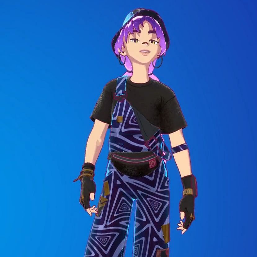 The unique patterns make this a really cool outfit (Image via Epic Games)