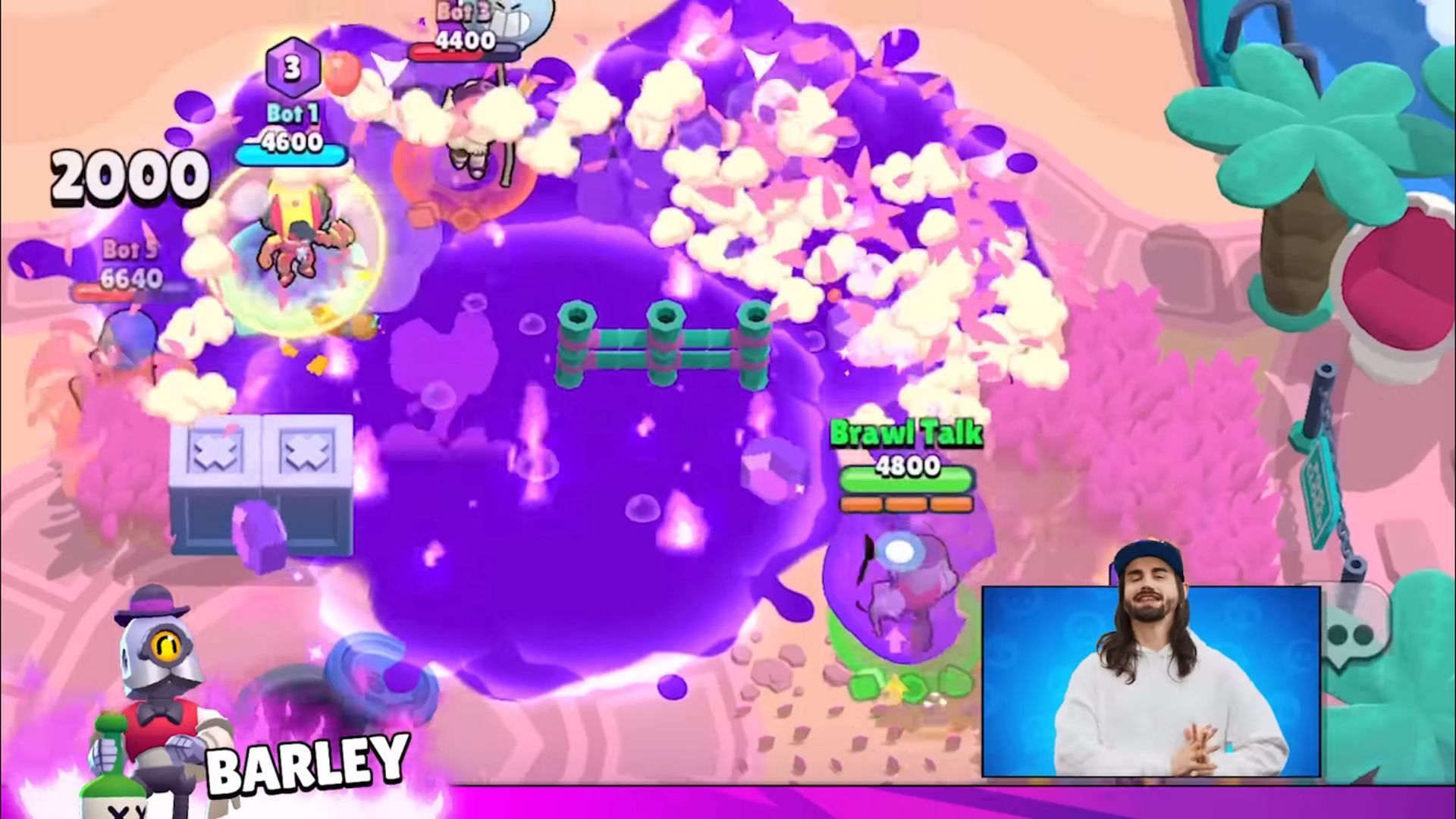 Barley using his Hypercharge (Image via Supercell)