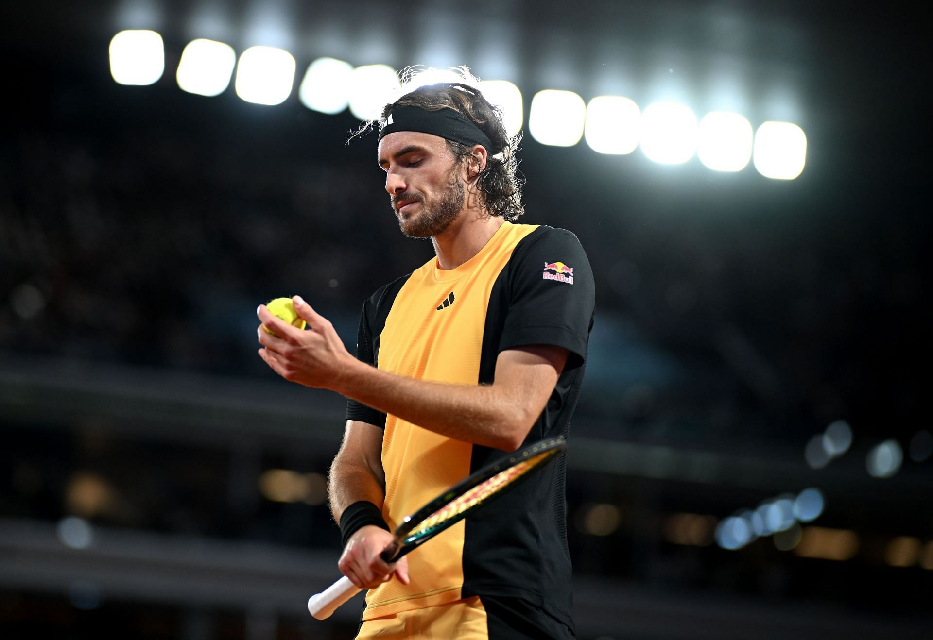 Stefanos Tsitsipas at the 2024 French Open. (Photo: Getty)