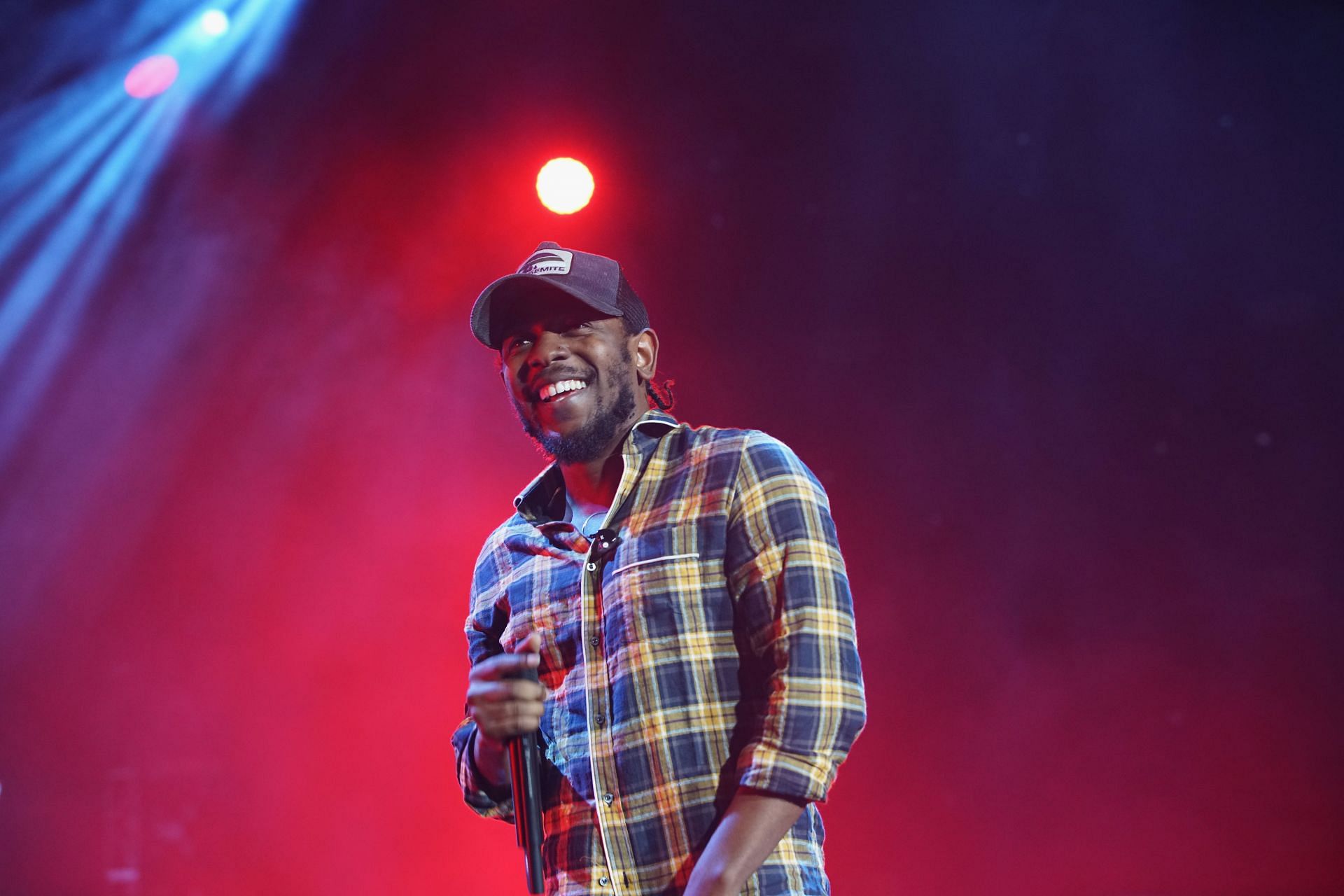 The American rapper, Kendrick Lamar (Image via Getty)