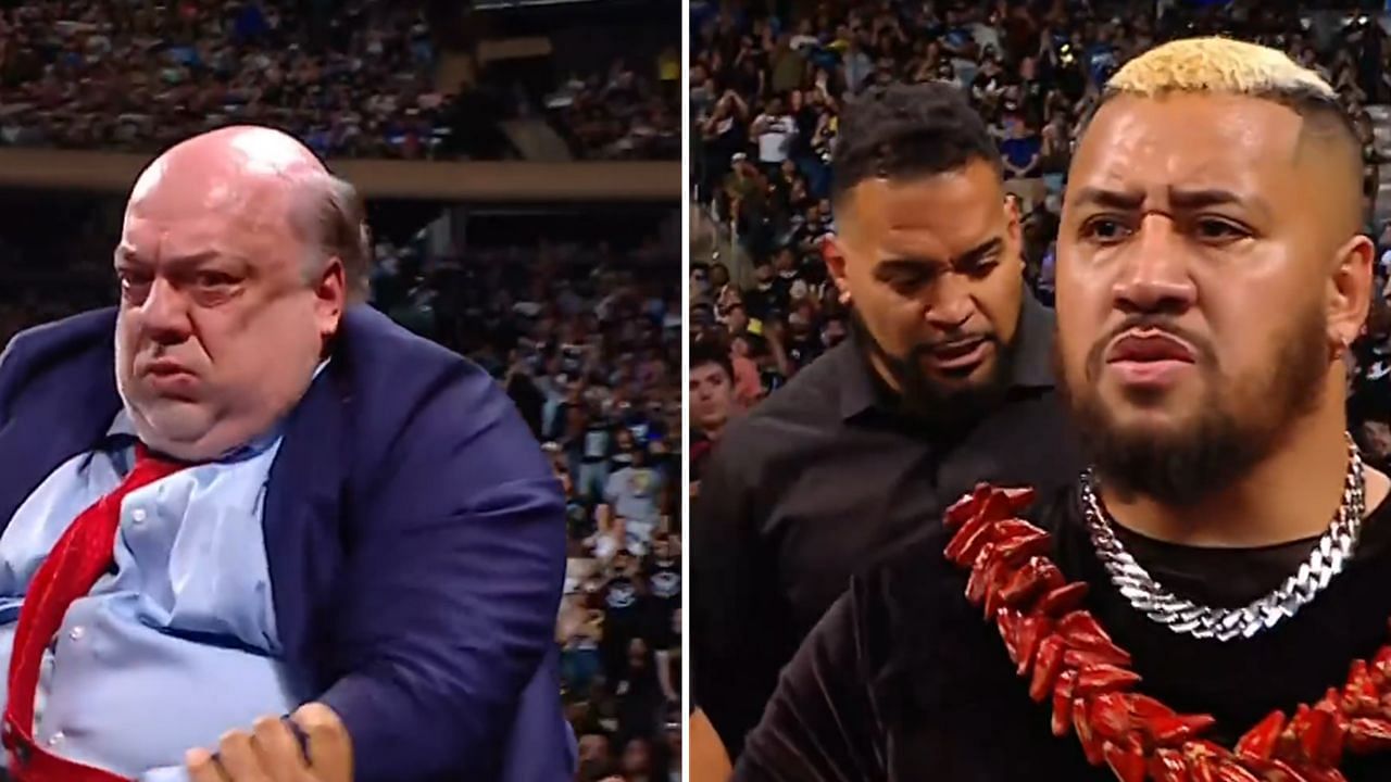 Paul Heyman and Solo (via WWE