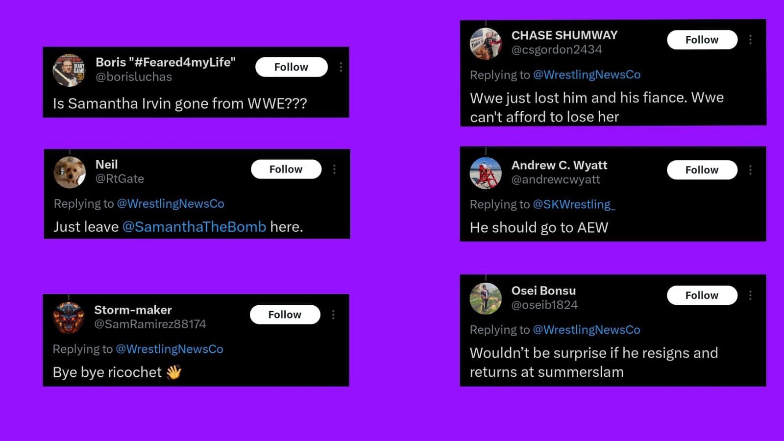 Fans believe Ricochet is AEW-bound [Image source: x.com]