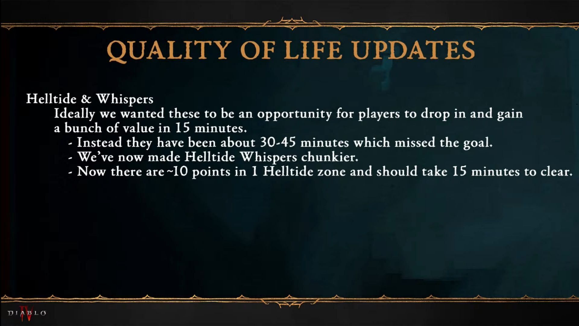 Diablo 4 Season 5 boasts some very important QoL changes (Image via Blizzard Entertainment)