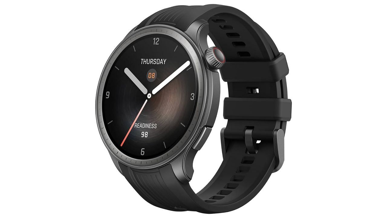 The Amazfit Balance has a big 1.5-inch circular display (Image via Amazon)