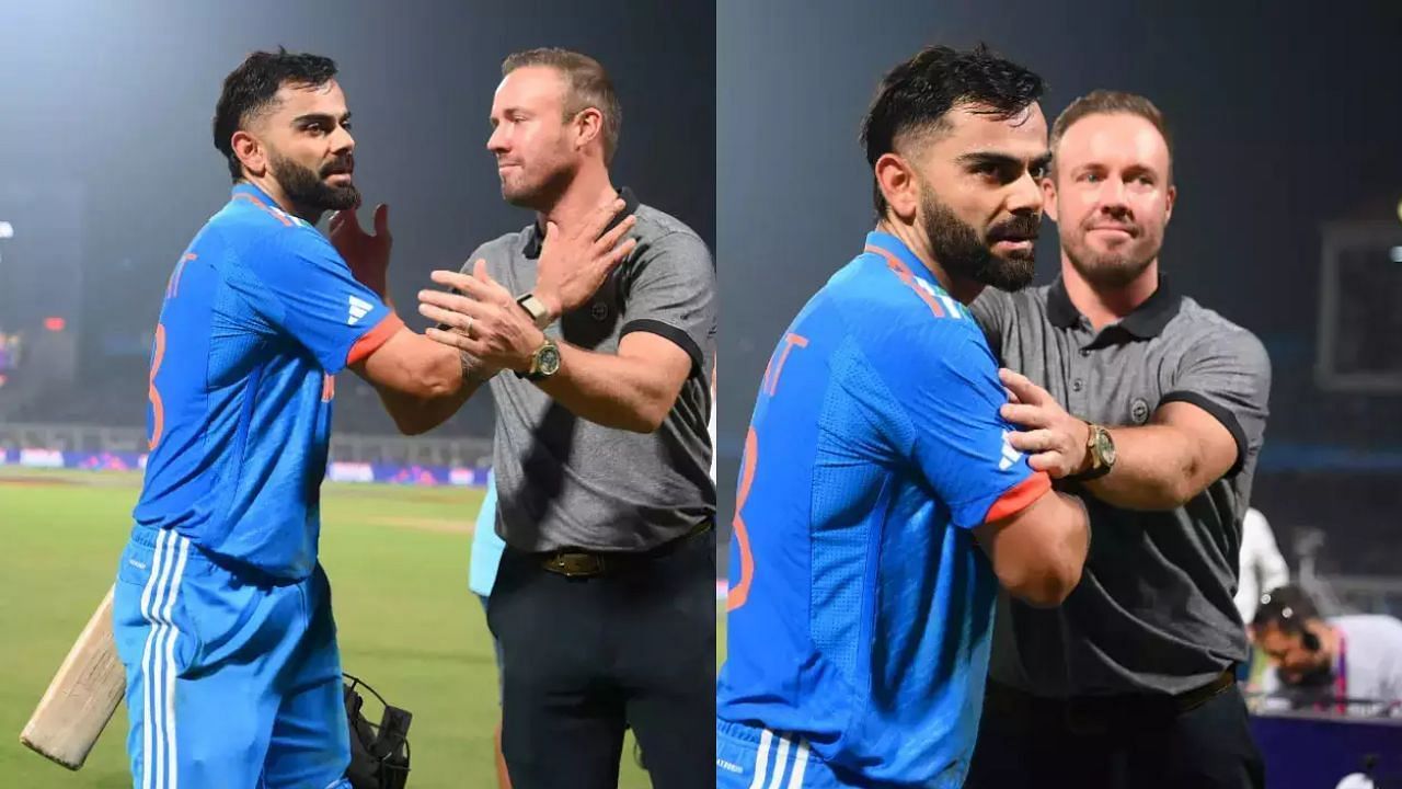 विराट कोहली और एबी डीविलियर्स वर्ल्ड कप 2023 के दौरान (Photo: BCCI)