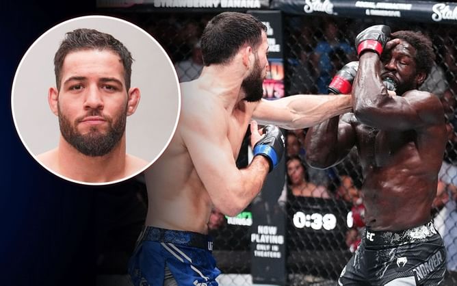 Nassourdine Imavov reacts to early stoppage claims in Jared Cannonier fight at UFC Louisville