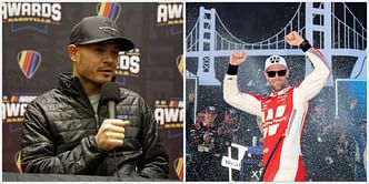 Kyle Larson addresses the idea of SVG making a road course win tougher for regular NASCAR drivers