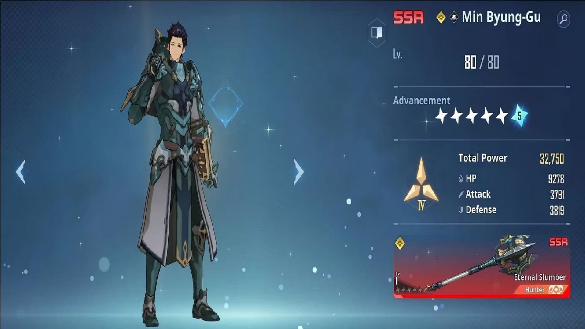 Min Byung-Gu is among the best Light characters in Solo Leveling Arise (Image via Netmarble)