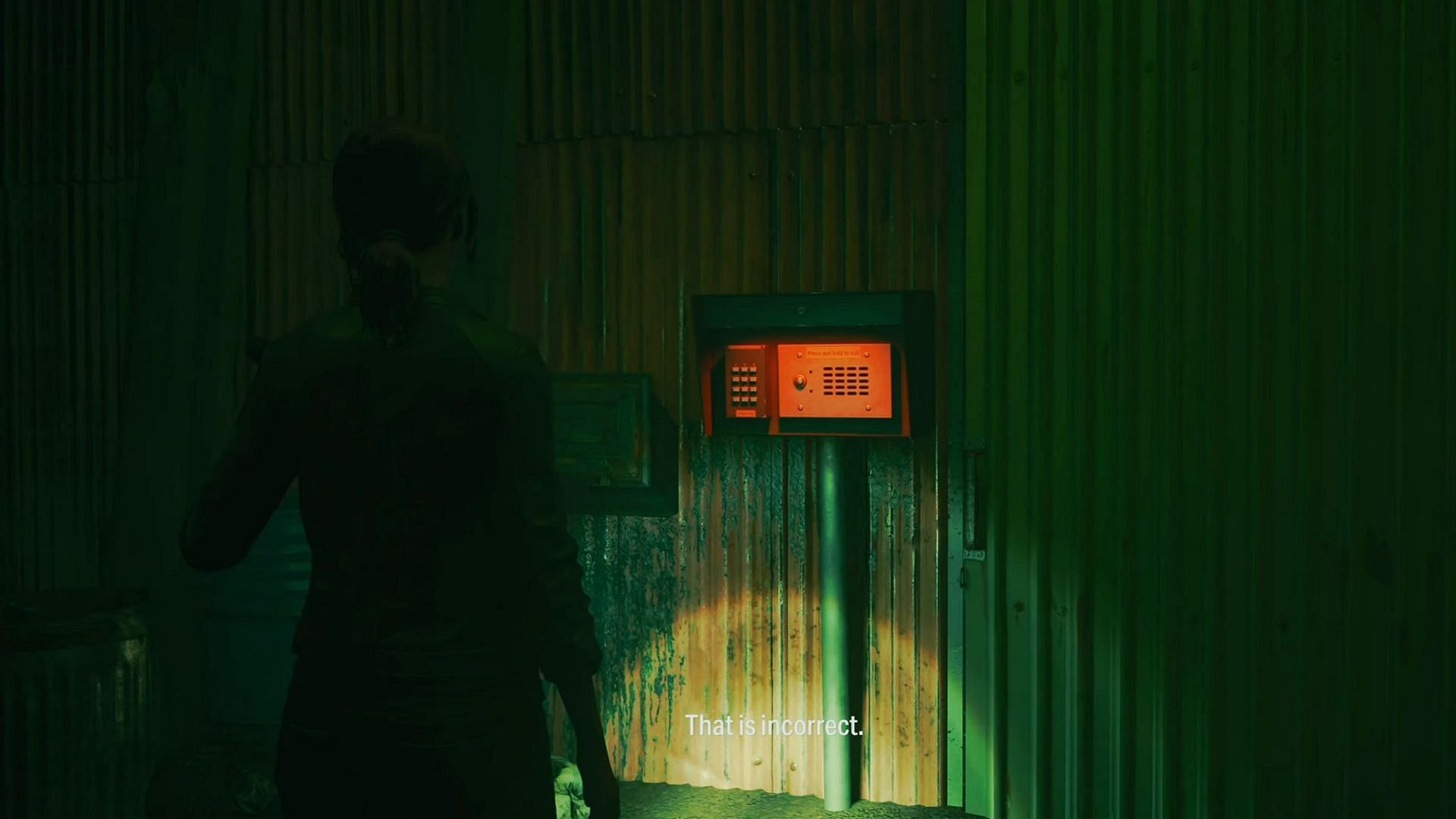 It&#039;s impossible to go past Warehouse security for the first time. (Image via Remedy Entertainment)