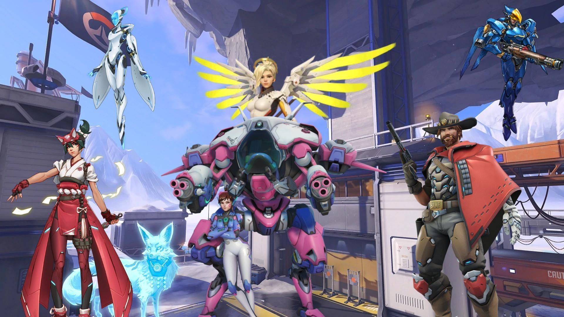 Overwatch 2 consists of a plethora of Heroes (Image via Sportskeeda)