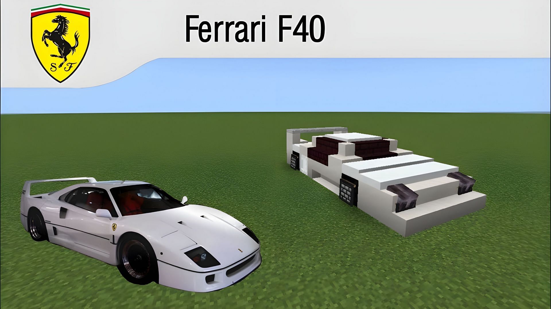 Ferrari F40 (Image via YouTube/Adeyrix)