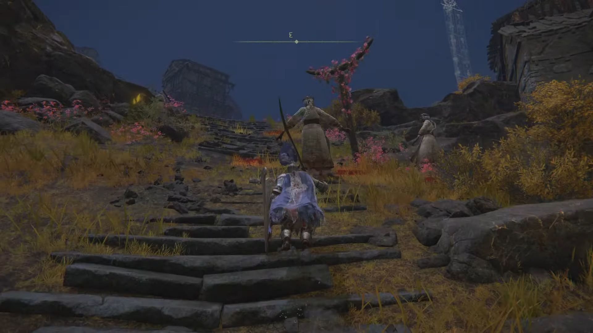 You can farm the dancing villagers for easy runes (Image via FromSoftware || YouTube/Craig Williamson)