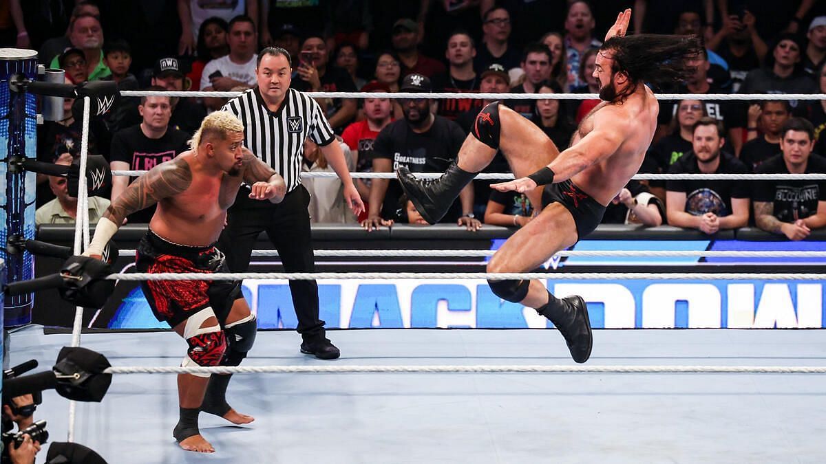 Drew McIntyre blames Solo Sikoa for heartbreaking WWE loss.