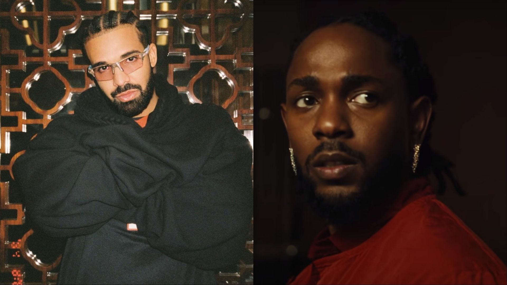 Drake deletes Kendrick Lamar-diss tracks related content from Instagram (Image via champagnepapi/Instagram and Kendrick Lamar/YouTube)
