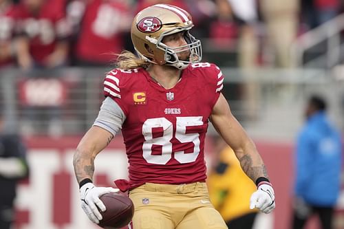 George Kittle during Seattle Seahawks vs. San Francisco 49ers