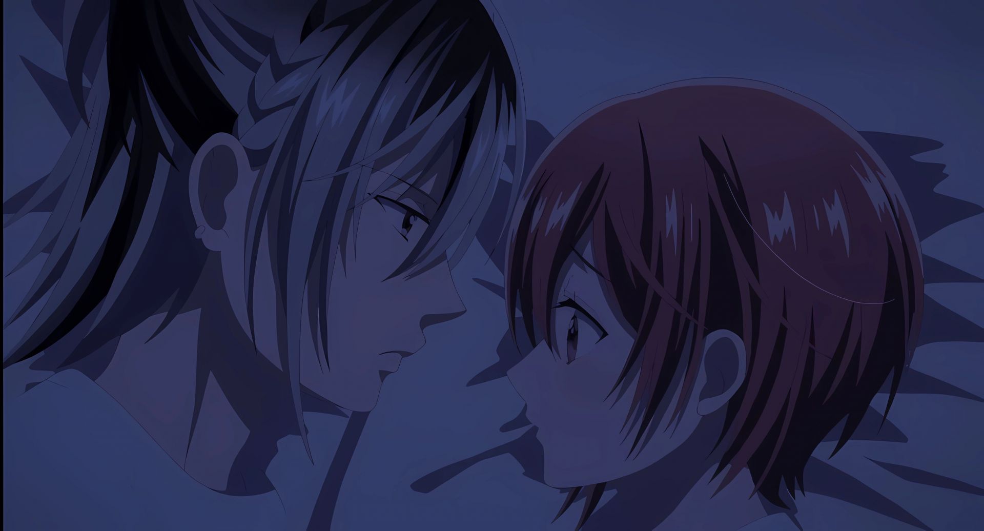 Mito (left) and Ruka (right) as seen in the third episode (Image via Studio Blanc)