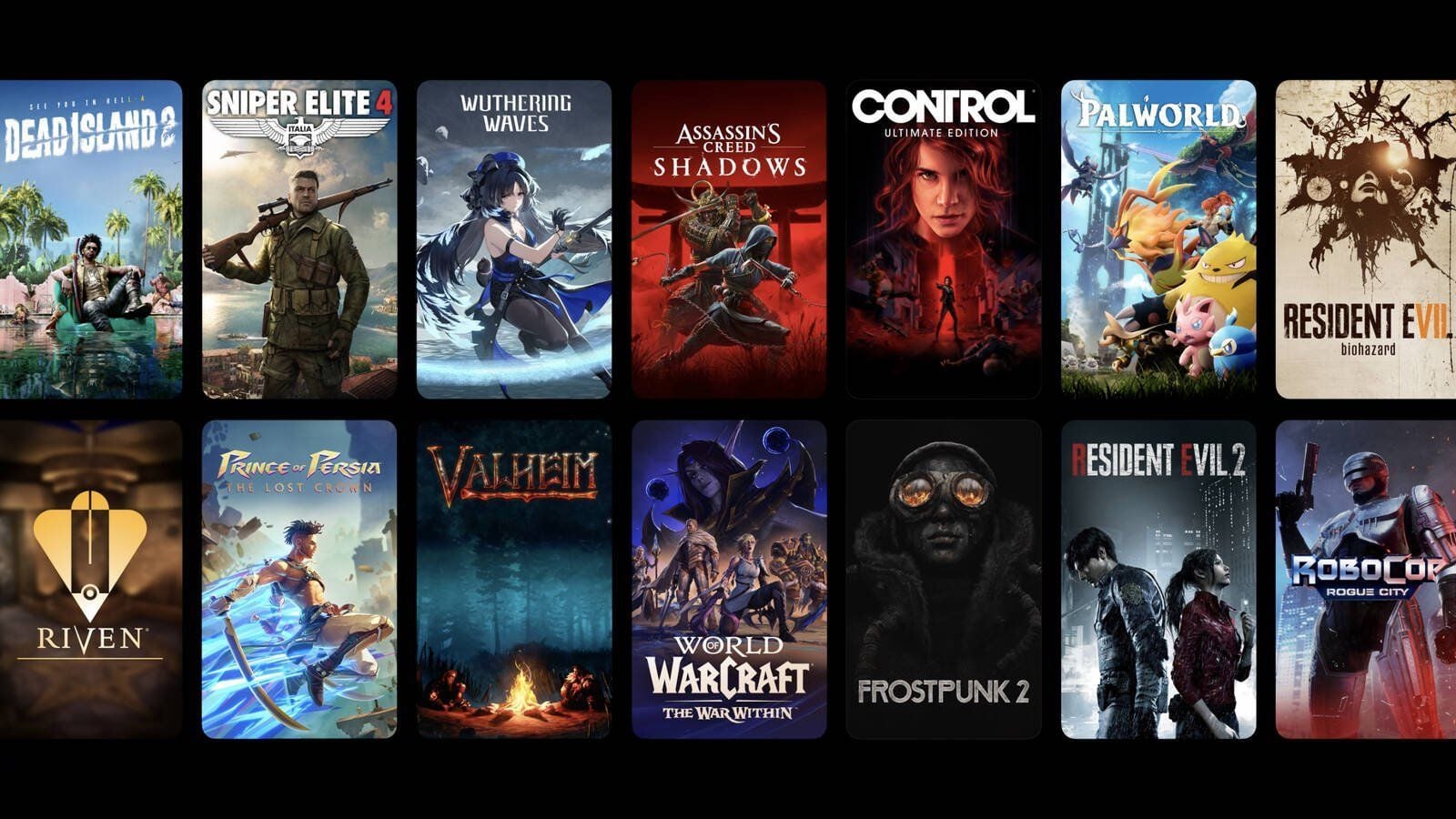 All games confirmed to launch on Mac