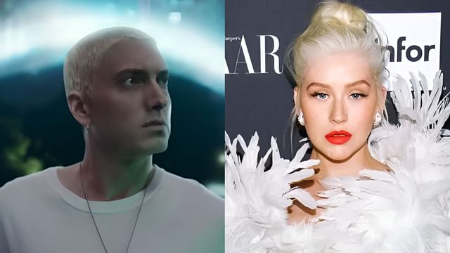 Fans bring up Eminem and Christina Aguilera