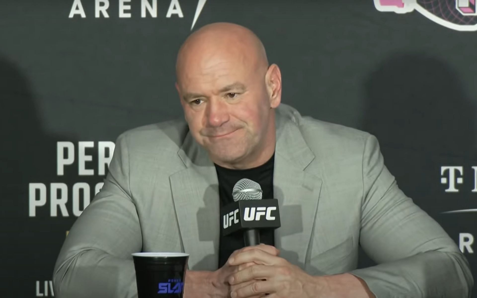 Dana White addressing fighter retirement at UFC 303 [Image courtesy @ufc on YouTube]