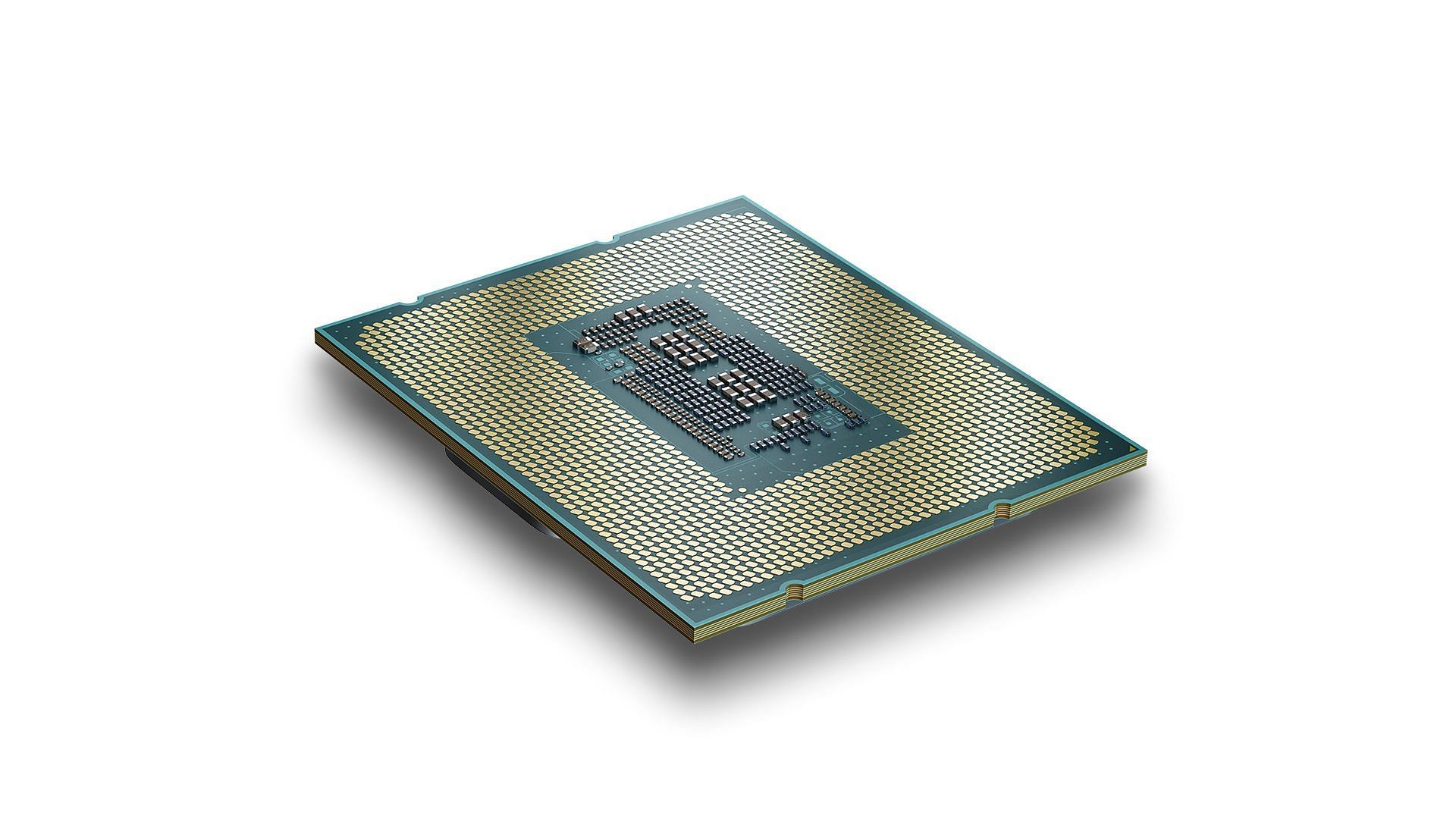 Intel 13th Gen CPU from the rear side (Image via Intel)