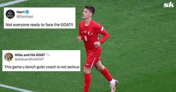 “Not everyone ready to face the GOAT”, “Coach is not serious” - Fans react to Turkey benching Arda Guler for Euro 2024 clash vs Portugal