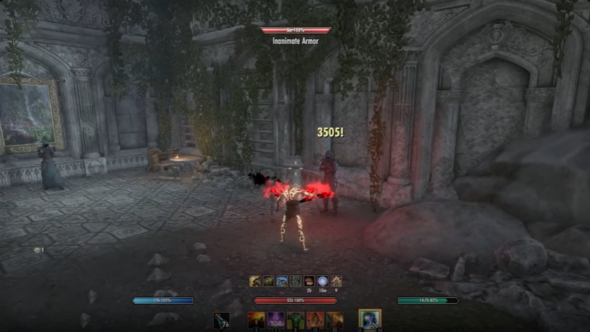 Torchbearer is the new Fighters Guild skill (Image via Zenimax Online Studios || Eigh1 Puppies/YouTube)